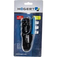 HOEGERT TECHNIK Пресс-клещи для обжима телефонных и компьютерных клемм 6P, 8P, RJ45 HT1P172