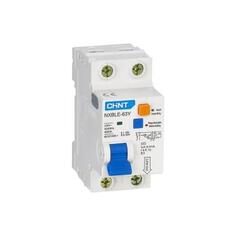 CHINT Диф. авт. выкл. NXBLE-63Y 1P+N 20А 30mA электронный тип AС, х-ка С, 4.5kA 105543