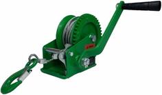HITCH Лебедка ручная барабанная HW 500 кг канат 10 м SZ073172