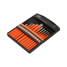 FASTER TOOLS Набор выколоток, зубил, кернеров из 12 штук в боксе 3405