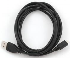 Кабель microUSB 1.8м Gembird круглый черный CCP-mUSB2-AMBM-6