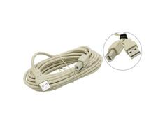 Кабель USB 2.0 AM-BM 5.0м 5bites UC5010-050C