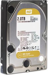 Жесткий диск 3.5 2 Tb 7200 rpmrpm 128 MbMb cache Western Digital Gold WD2005FBYZ SATA III 6 Gb/s