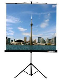 Экран на штативе Lumien Eco View LEV-100107 180x180см (раб.область 174х174 см) Matte White 1:1