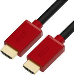 Greenconnect Кабель 1.0m HDMI версия 2.0, HDR 4:2:2, Ultra HD, 4K 60 fps 60Hz/5K*30Hz, 3D, AUDIO, 18.0 Гбит/с, 28/28 AWG, OD7.3mm, тройной экран, черн
