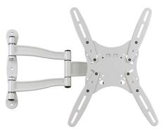Кронштейн Kromax Techno-5 LED 15-55, настенный, 5 ст. свободы, max Vesa 400x400, max 35 кг White