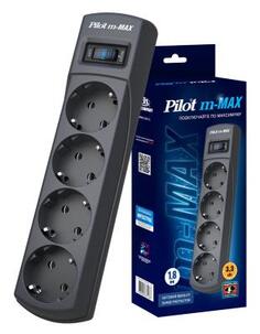 Сетевой фильтр Pilot Pilot m-Max 1.8 м 4 розетки