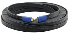 Кабель HDMI 3м Kramer C-HM/HM/FLAT/ETH-10 плоский черный 97-01014010