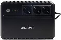 SMARTWATT линейно-интерактивный, 1000/600 ВА/Вт, напольный, LED индикация, Shuko CEE7/4 - 3 шт. Дельта