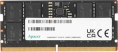Apacer DDR5 16GB 4800MHz SO-DIMM (PC5-38400) CL40 1.1V (Retail) 2048*8 3 years (AS16GHB48CTBBGH/FS.16G2A.PTH)