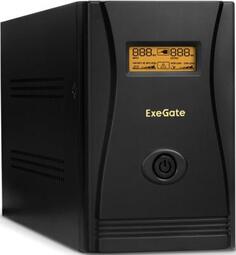 Exegate EP285485RUS ИБП ExeGate SpecialPro Smart LLB-1000.LCD.AVR.C13.RJ &lt;1000VA/650W, LCD, AVR, 6*IEC-C13, RJ45/11, Black&gt;
