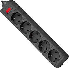 Сетевой фильтр DEFENDER ES 5.0 черный 5 розеток 5 м 99486