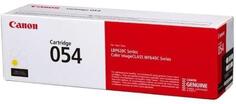 Картридж Canon 054 Y для Canon MF645Cx/MF643Cdw/MF641Cw/LBP623Cdw/621Cw 1200стр Желтый (3021C002)