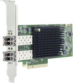 Emulex LPe35002-M2 Gen 7 (32GFC), 2-port, 32Gb/s, PCIe Gen4 x8, LC MMF 100m, трансивер установлен, Upgradable to 64G {5} LSI Logic
