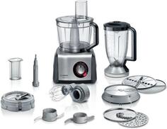 Кухонный комбайн Bosch MC812M865 серебристый, черный