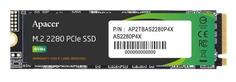 Твердотельный накопитель SSD M.2 256 Gb Apacer AS2280P4X Read 2100Mb/s Write 1700Mb/s 3D NAND AP256GAS2280P4X-1