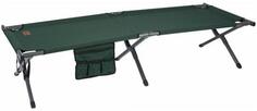 Кровать раскладная Camping World Forest Bed Big (чехол, боковые карманы, допустимая нагрузка 200кг, размер 210х80х47см, вес 7.7 кг, цвет зелёный) CW
