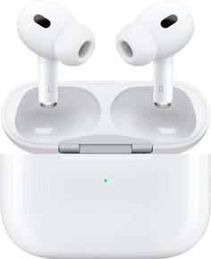 Гарнитура внутриканальные Apple AirPods Pro 2 2023 USB-C A3047/A3048/A2968 белый беспроводные bluetooth в ушной раковине (MTJV3ZA/A)