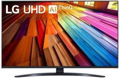 Телевизор LED LG 43 43UT81006LA.ARUB черный 4K Ultra HD 60Hz DVB-T DVB-T2 DVB-C DVB-S2 USB WiFi Smart TV