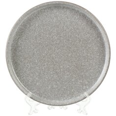Тарелка десертная керамика, 21 см, Stone, Daniks, HMN240412A1-SI/P