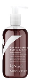 Масло для ванны и массажа с какао и миндалем Lycon So Yummy Massage & Bath Oil
