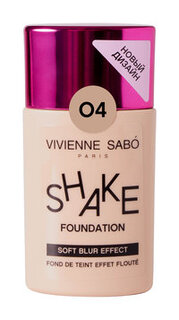 Тональный крем-флюид с натуральным блюр эффектом Vivienne Sabo Shake Foundation Soft Blur Effect
