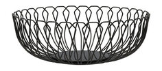 Хлебная корзина из нержавеющей стали 25 см Degrenne Cruz Noir Bread Basket