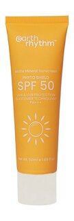Солнцезащитный матирующий минеральный лосьон для лица Earth Rhythm Phyto Shield SPF 50 Matte Mineral Sunscreen