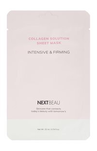 Омолаживающая тканевая маска с гидролизованным коллагеном NextBeau Collagen Solution Sheet Mask Intensive & Firming