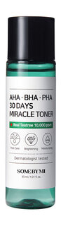 Очищающий тонер для лица с BHA, AHA и PHA кислотами Some by Mi Aha·Bha·Pha 30 Days Miracle Toner