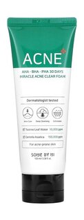 Очищающая пенка для умывания с BHA, AHA и PHA кислотами Some by Mi Aha·Bha·Pha 30 Days Miracle Acne Clear Foam