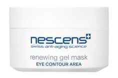 Восстанавливающая гелевая маска для контура глаз Nescens Renewing Gel Mask Eye Contour Area
