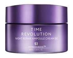 Антивозрастной крем для лифтинга и сияния лица Missha Time Revolution Night Repair Ampoule Cream 5X