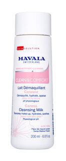Очищающее молочко для деликатного ухода за лицом Mavala Switzerland Clean and Comfort Careless Cleansing Milk