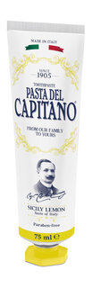 Зубная паста с экстрактом сицилийского лимона Pasta del Capitano 1905 Sicily Lemon toothpaste