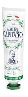 Зубная паста с натуральными травами Pasta del Capitano 1905 Natural Herbs Toothpaste