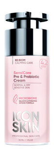 Успокаивающий крем для лица с комплексом пре- и пробиотиков Icon Skin SensiCare Pre & Probiotic Cream