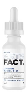 Сыворотка для лица с липосомальным ретинолом 0,5% Art&Fact. Anti-Pigmentation and Anti-Acne Face Serum