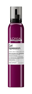 Крем-мусс 10-в-1 с термозащитой для кудрявых волос c глицерином 1% LOreal Professionnel Curl Expression 10-in-1 Professional Cream-in-Mousse LOreal