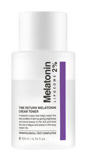 Восстанавливающий крем-тонер для лица с мелатонином Maxclinic Time Return Melatonin Cream Toner