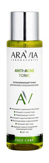 Успокаивающий тоник для жирной и проблемной кожи лица Aravia Laboratories Anti-Acne Tonic