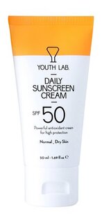 Солнцезащитный крем для нормальной и сухой кожи лица Youth Lab Daily Sunscreen Cream SPF 50