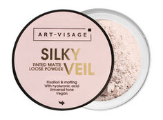 Матирующая рассыпчатая пудра для лица Art-Visage Silky Veil Tinted Matte Loose Powder
