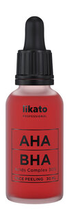 Мультикислотный пилинг для лица с AHА+ВНА кислотами 30% Likato Professional AHA+BHA Acids Complex 30%