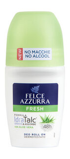 Шариковый дезодорант-антиперспирант с алоэ вера Felce Azzurra Deo Roll On Fresh