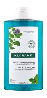 Детокс-шампунь с органическим экстрактом водной мяты Klorane Detox Shampoo with Organic Mint