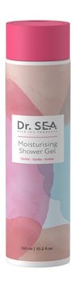 Увлажняющий гель для душа с ароматом орхидеи, ванили и амбры Dr.Sea Moisturizing Shower Gel Orchid - Vanilla - Amber