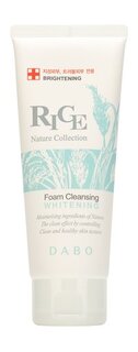 Осветляющая пенка для умывания с экстрактом риса Dabo Nature Collection Rice Whitening Cleansing Foam