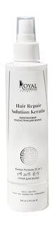 Несмываемый спрей для ухода за волосами с кератином Royal Samples Hair Repair Solution Keratin Spray