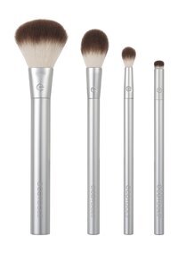 Набор кистей для макияжа лица EcoTools Precious Metals Cheek + Eye Highlight Set